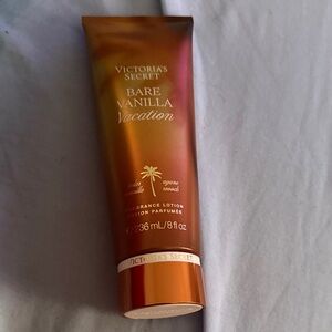Victoria's Secret Bare Vanilla Vacation Lotion - Bronze and Gold